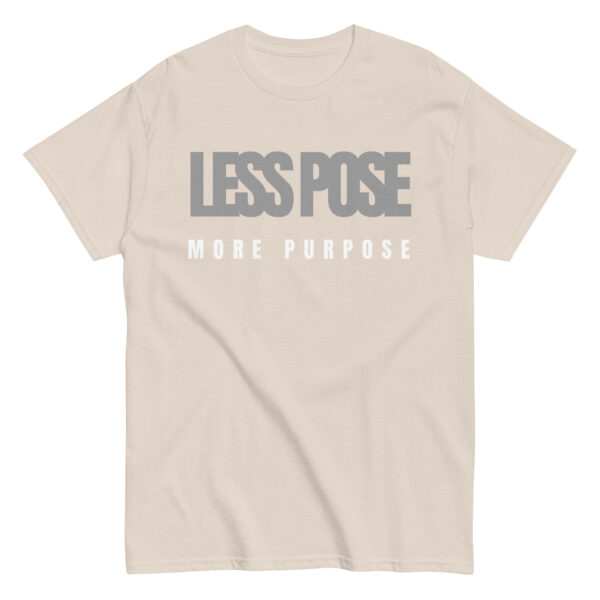 MENOS POSE. MAS PROPOSITO.